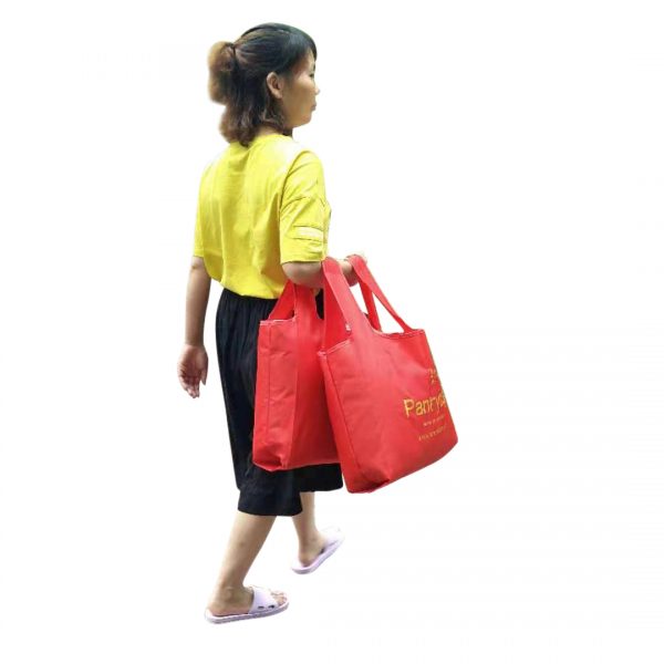 Pantrybag Reusable Shopping Bag Red - Image 6