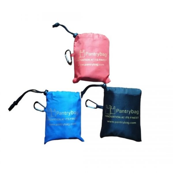 3 Pantrybag Nylon Shopping Bag Multicolor